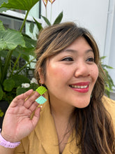 Load image into Gallery viewer, Palawan Fans (green/mint)