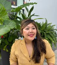 Load image into Gallery viewer, Palawan Kalachuchi (periwinkle/mint)