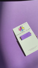 Load and play video in Gallery viewer, Bracelet -  purple glitter
