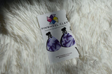 Load image into Gallery viewer, Charlotte Purple Medium Gumdrop - Pinwheel Clay
