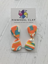 Load image into Gallery viewer, Key West Tear Drops - Pinwheel Clay
