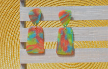 Load image into Gallery viewer, Zanzibar Angled Rectangle - Pinwheel Clay
